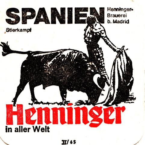 frankfurt f-he henninger in aller 7b (quad190-spanien-schwarzrot)